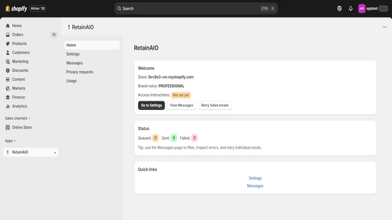 RetainAIO: Refund Protection