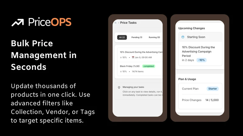 PriceOps: Bulk Price Editor