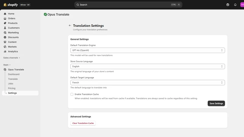 Opus Translate
