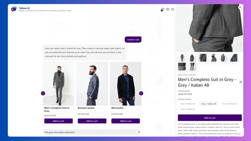Talkom AI Assistant & Search