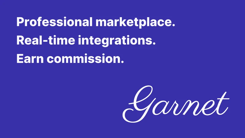 Garnet Multivendor Marketplace