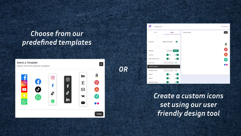Floating Icons
