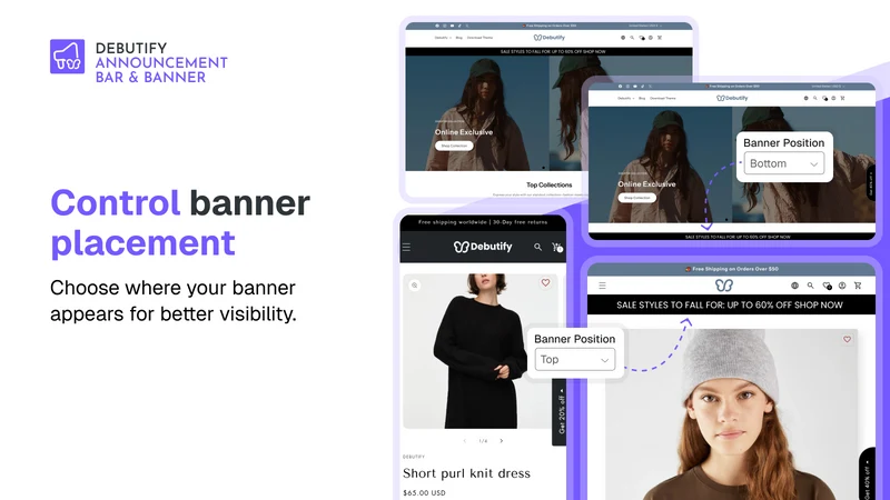 DB Announcement Bar & Banner