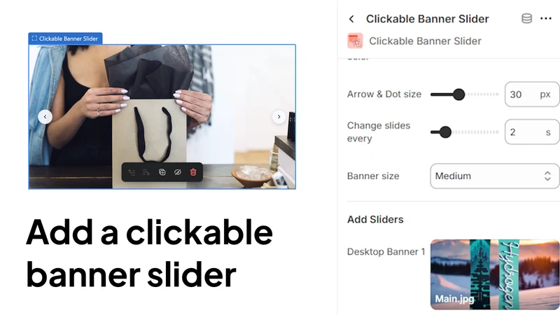 Clickable Banner Slider ‑ CB