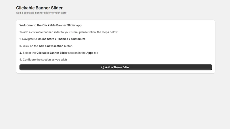 Clickable Banner Slider ‑ CB