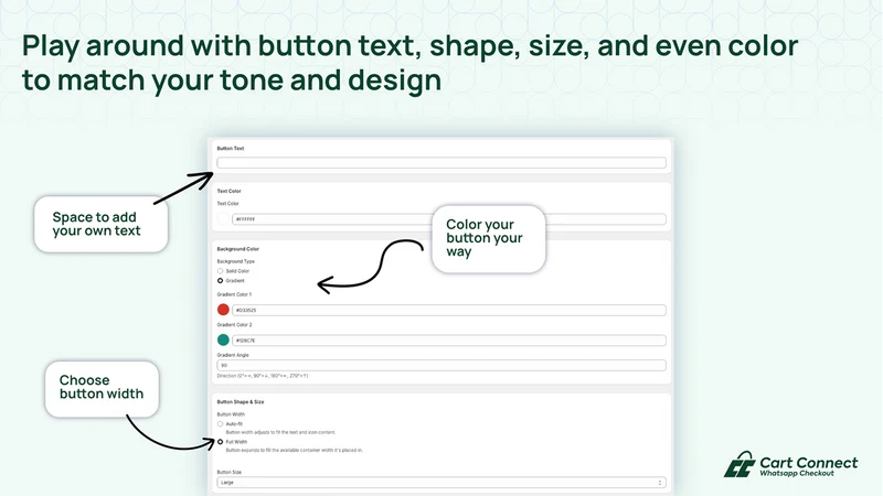 CartConnect: Whatsapp Checkout