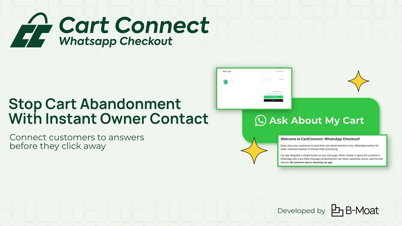 CartConnect: Whatsapp Checkout