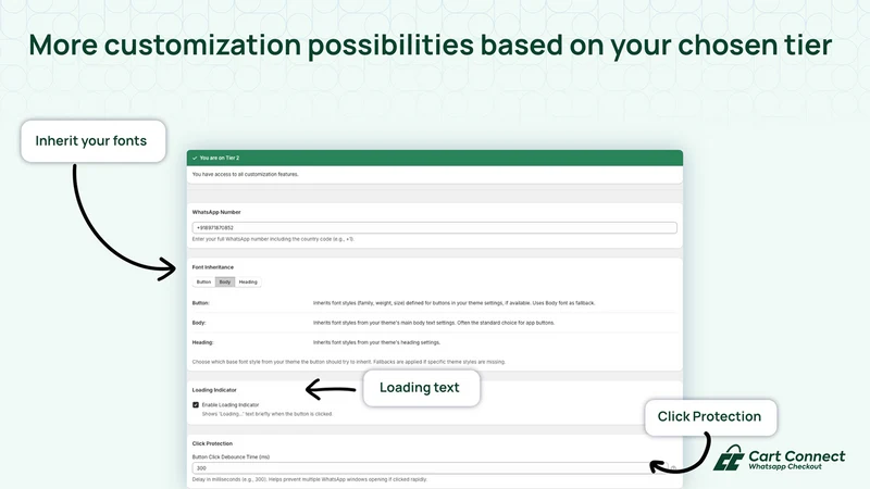 CartConnect: Whatsapp Checkout