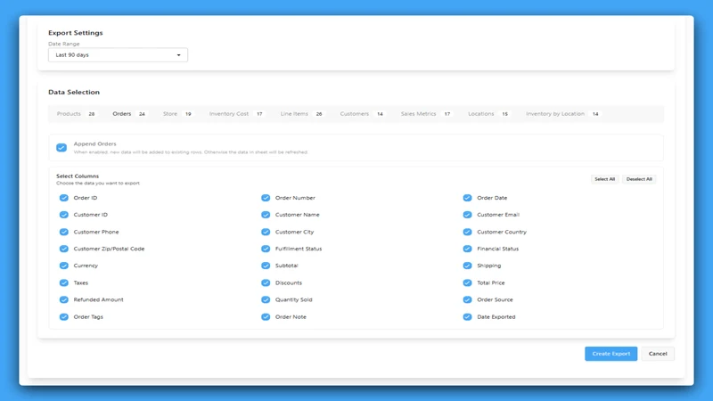 SyncRange ‑ Sheets + BigQuery