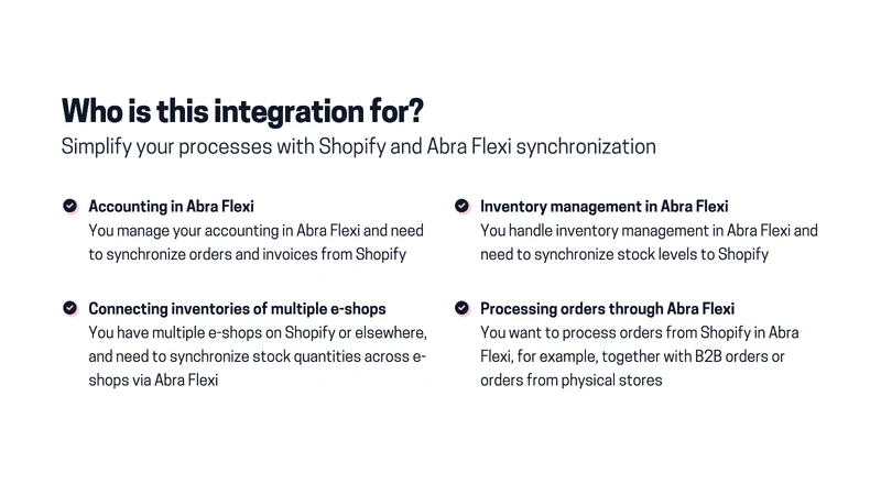 Abra Flexi • Integration