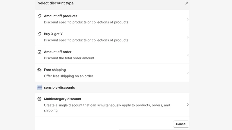 Sensible Discounts