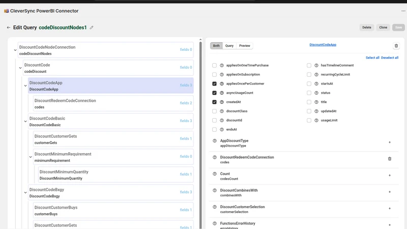 CleverSync ‑ PowerBI Connector