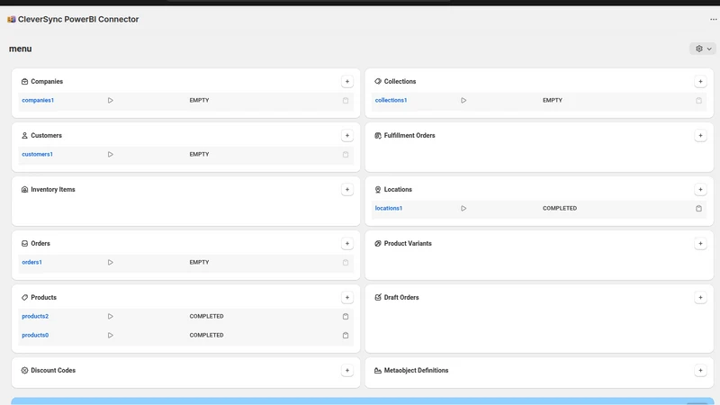 CleverSync ‑ PowerBI Connector