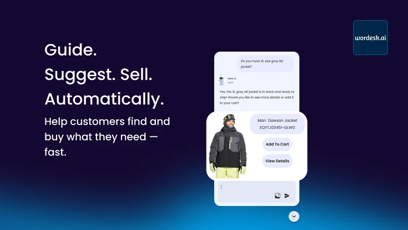 Wordesk AI Chatbot & Live Chat