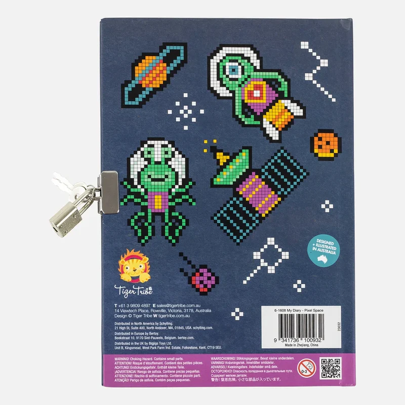 Liquidación Mi diario el espacio en píxeles - Tiger Tribe
