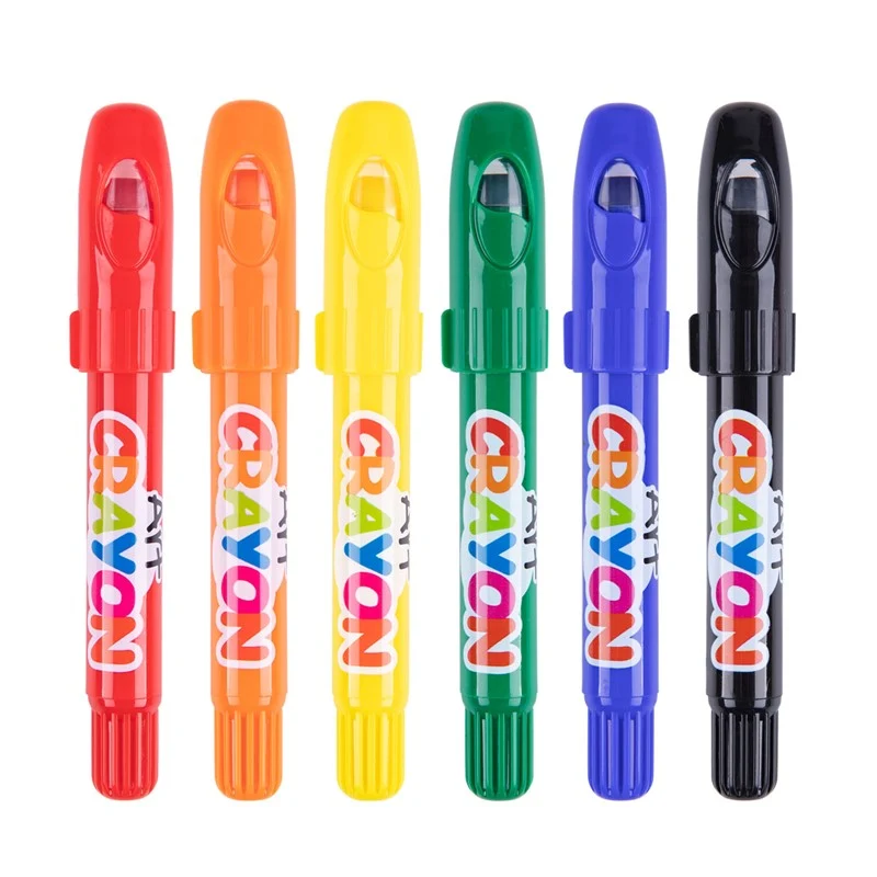 Ceras 'de Seda' Lavables 6 Colores