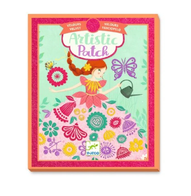 Lámina artistic patch señoritas - Djeco