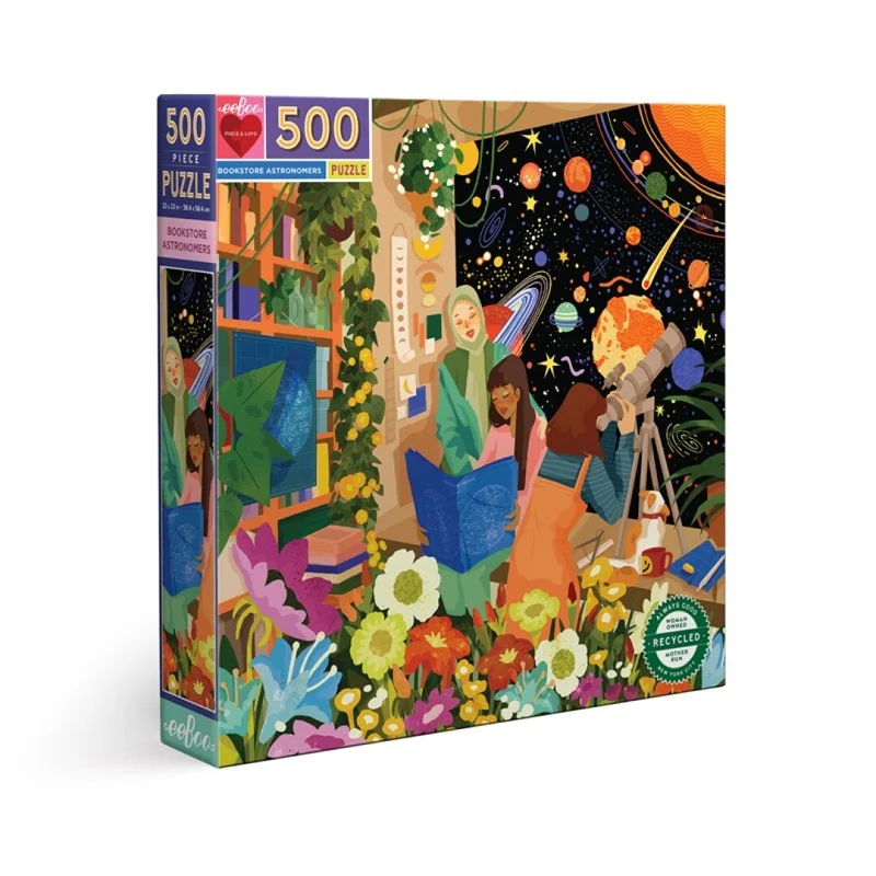 Puzzle Librería Astrónomas - Eeboo