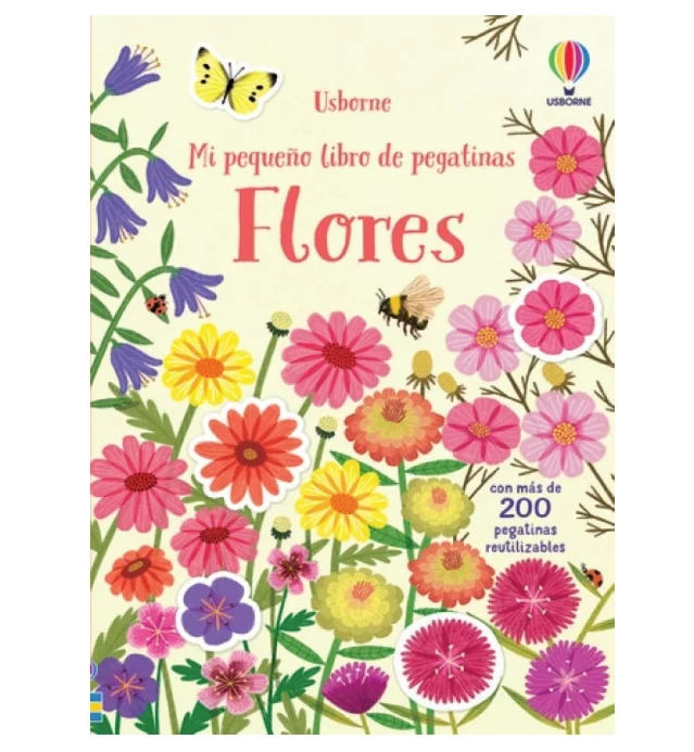 Mi pequeño libro de pegatinas - Flores