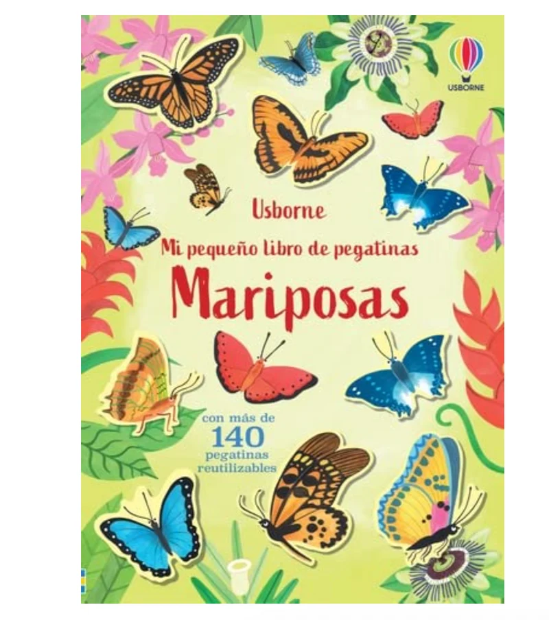 Mi pequeño libro de pegatinas - Mariposas