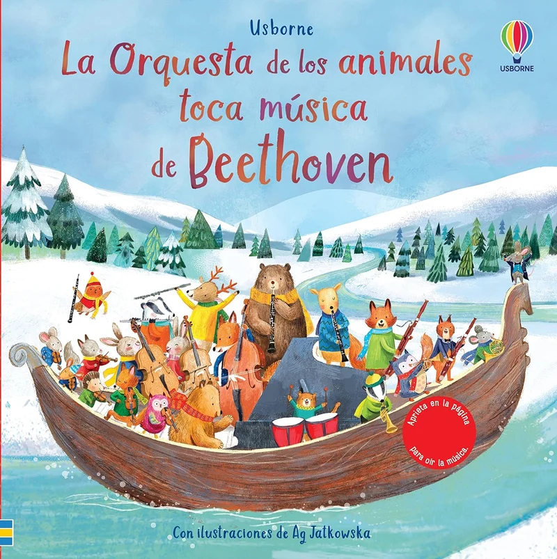 La orquesta de los animales toca musica de beethoven