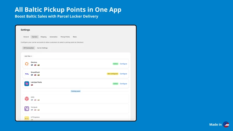 Baltix ‑ Baltic Pickup Points