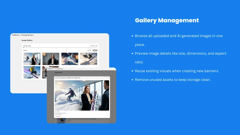 bAInners – AI Image Banners