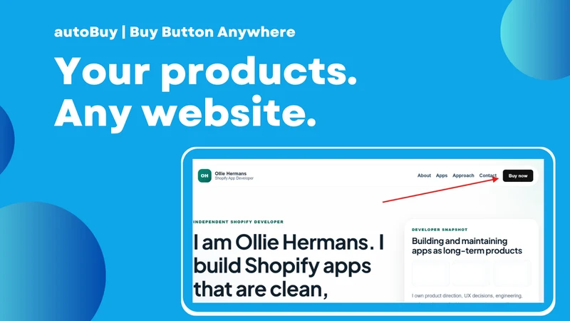 autoBuy | Buy Button Channel