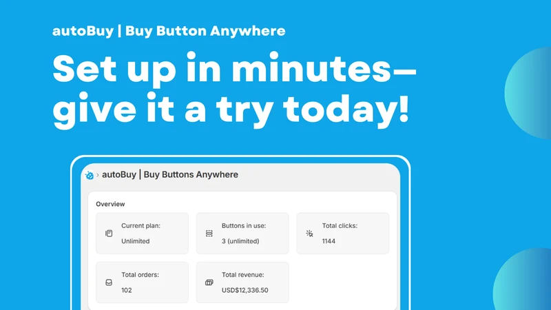 autoBuy | Buy Button Channel