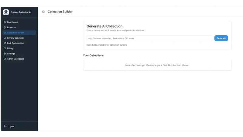 Product Optimizer AI