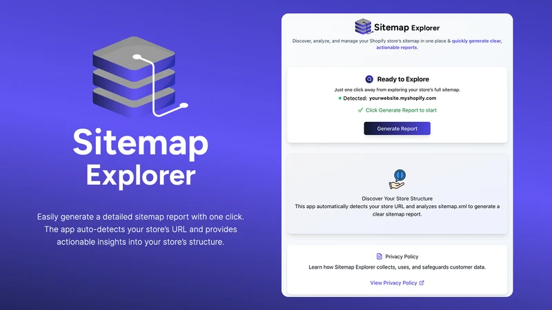 Sitemap Explorer