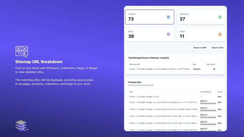 Sitemap Explorer
