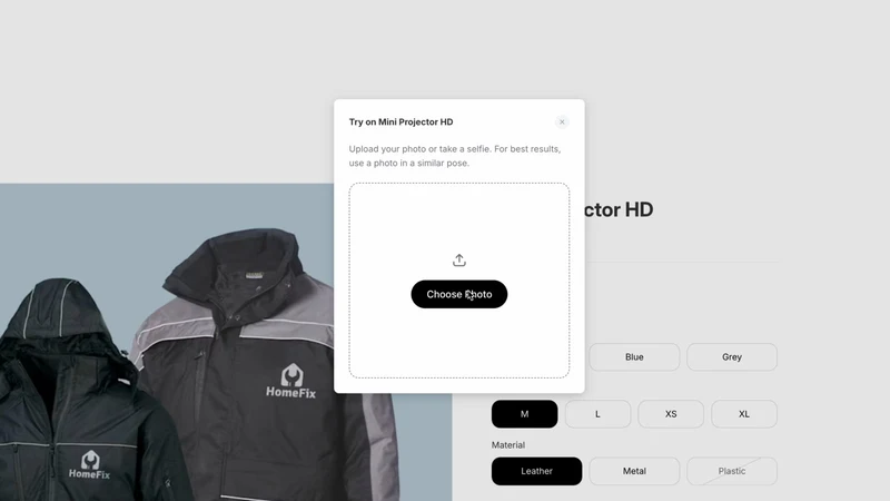FITS AI virtual try on fashion