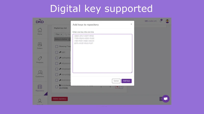 DKD ‑ Digital Key Delivery