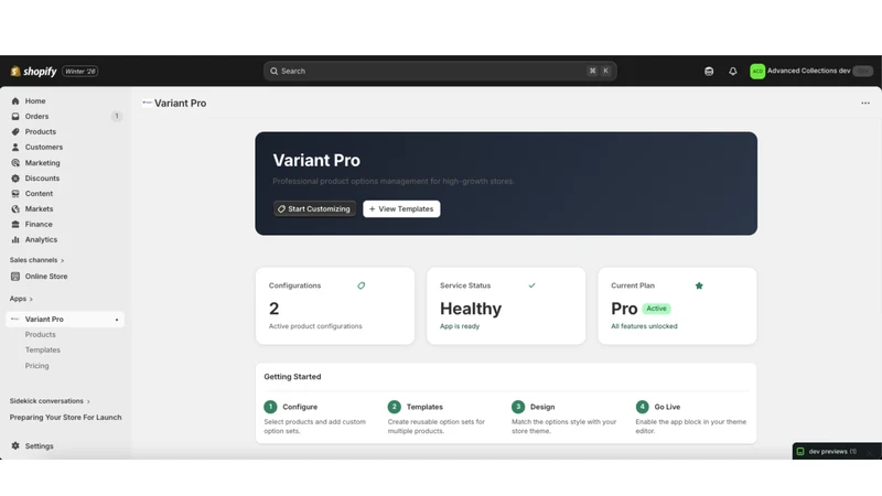 Variant Pro