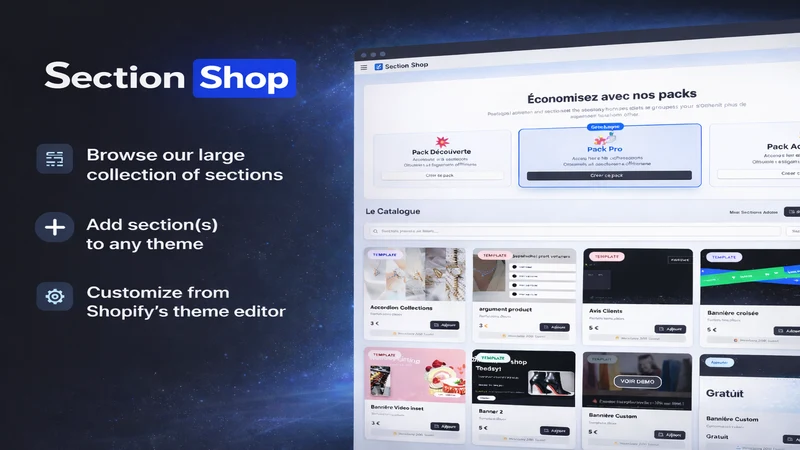 Section Shop