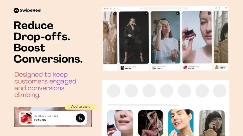 SwipeReel Shoppable Videos UGC
