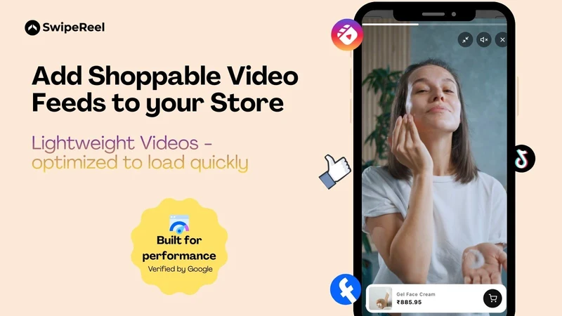 SwipeReel Shoppable Videos UGC