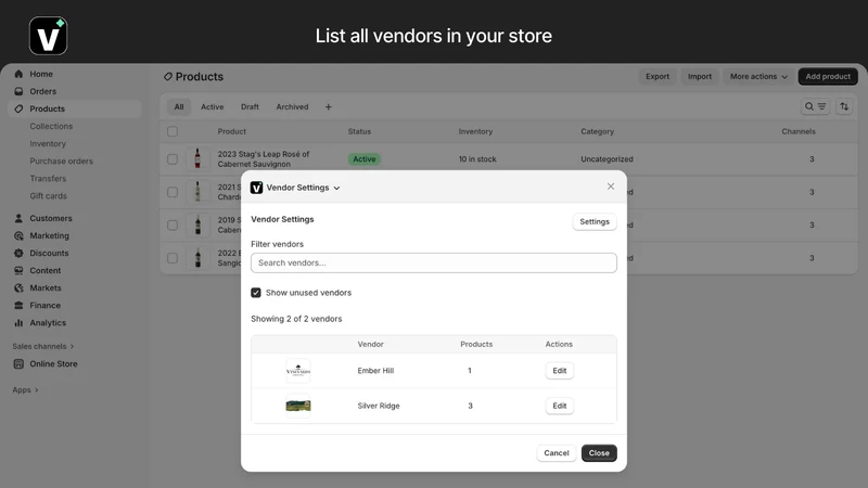 United Apps Vendor Enhance