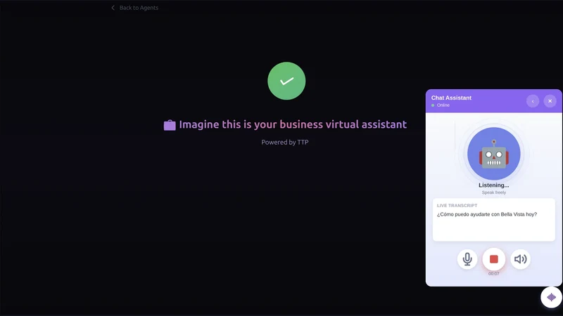 TalkToPC ‑ AI Voice Agent
