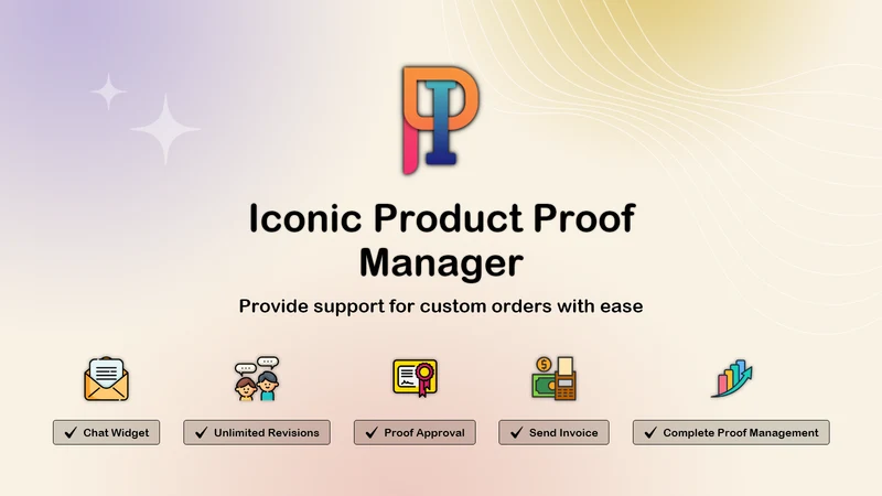 Iconic Product Proof Manager