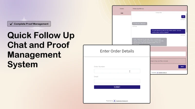 Iconic Product Proof Manager
