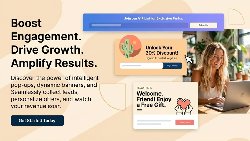 CR ‑ Popup & Lead Magnet