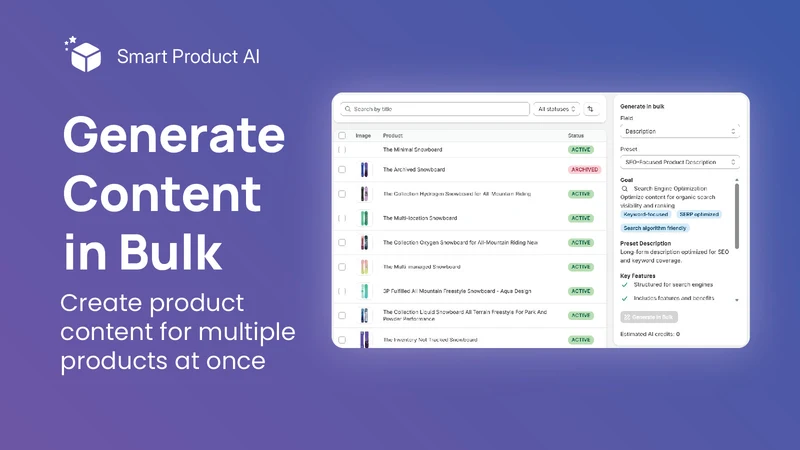 BB AI Product Description