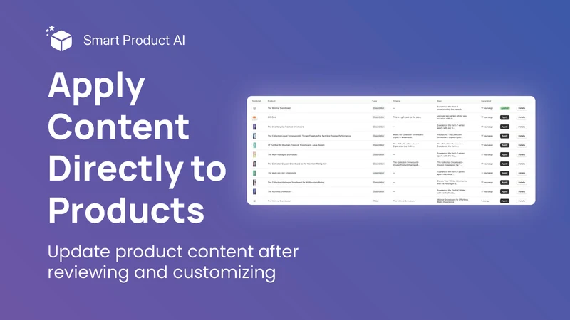 BB AI Product Description