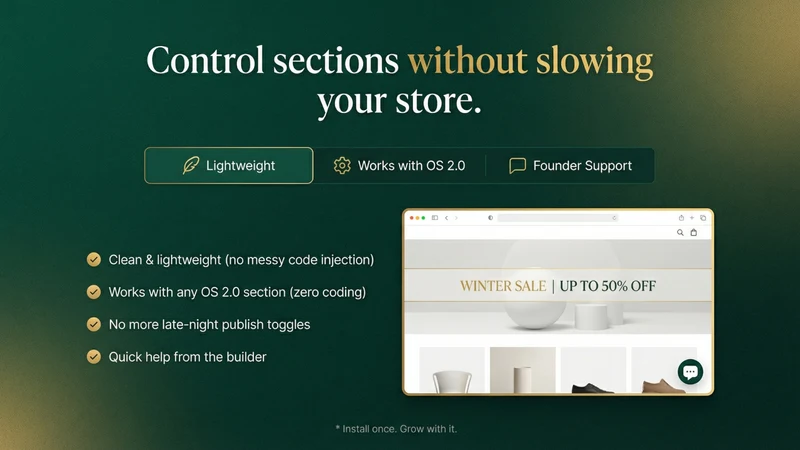 Section Control