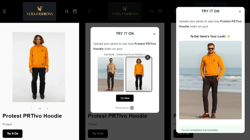 VistoureAI Virtual Try On