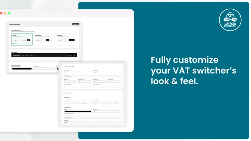 SML Vat Tax Switcher