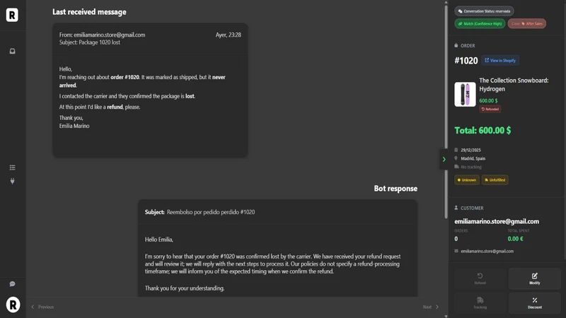Respondize | AI Email Support