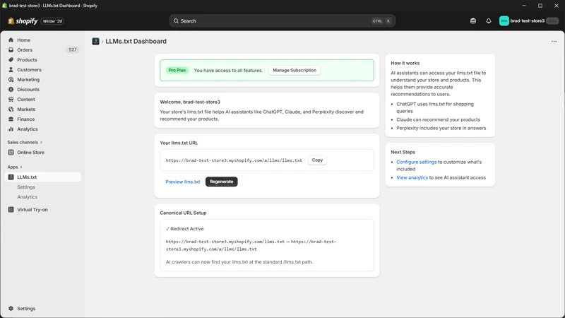 LLMs.txt AI Optimizer